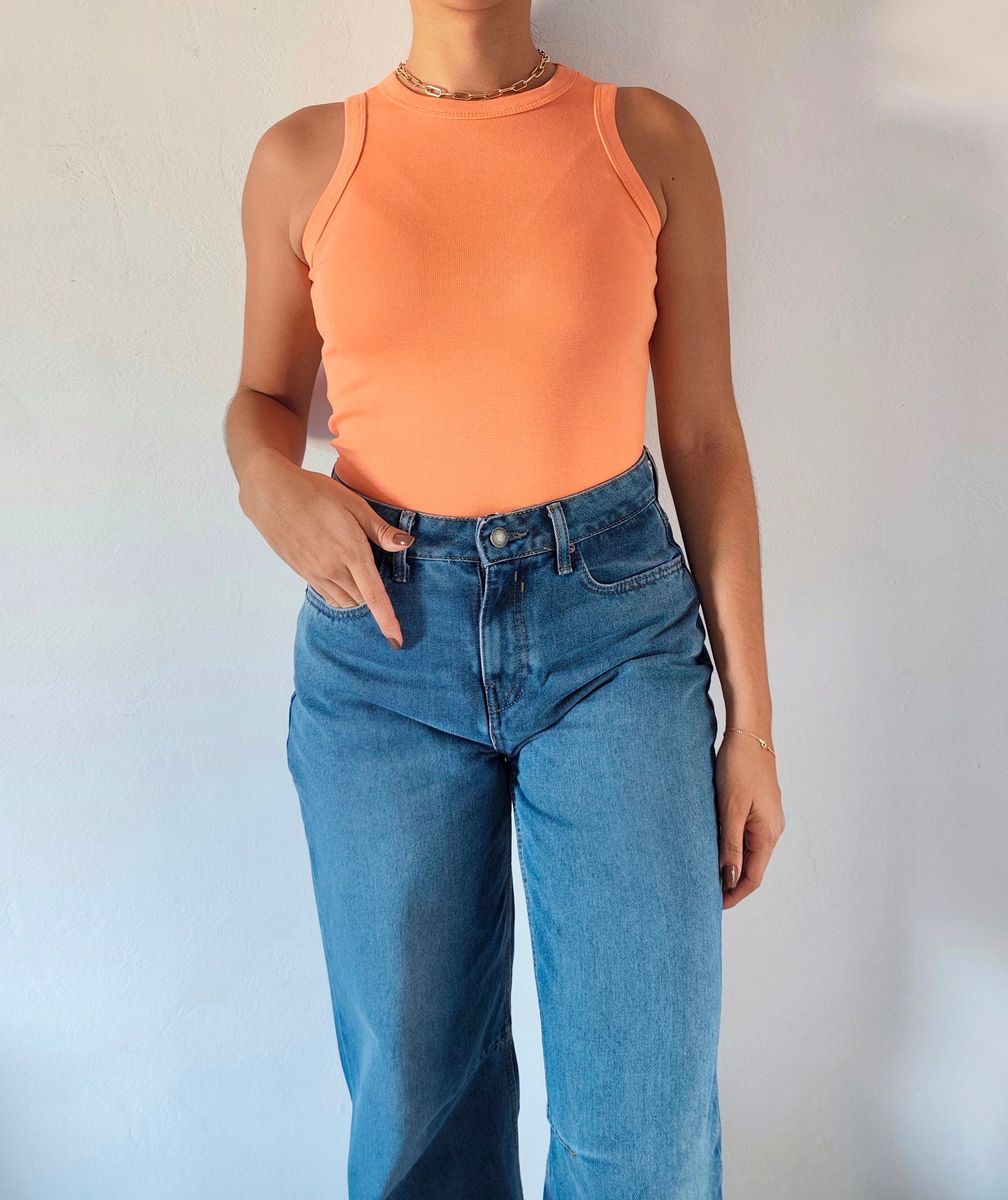 Tank top (blusa básica dama)
