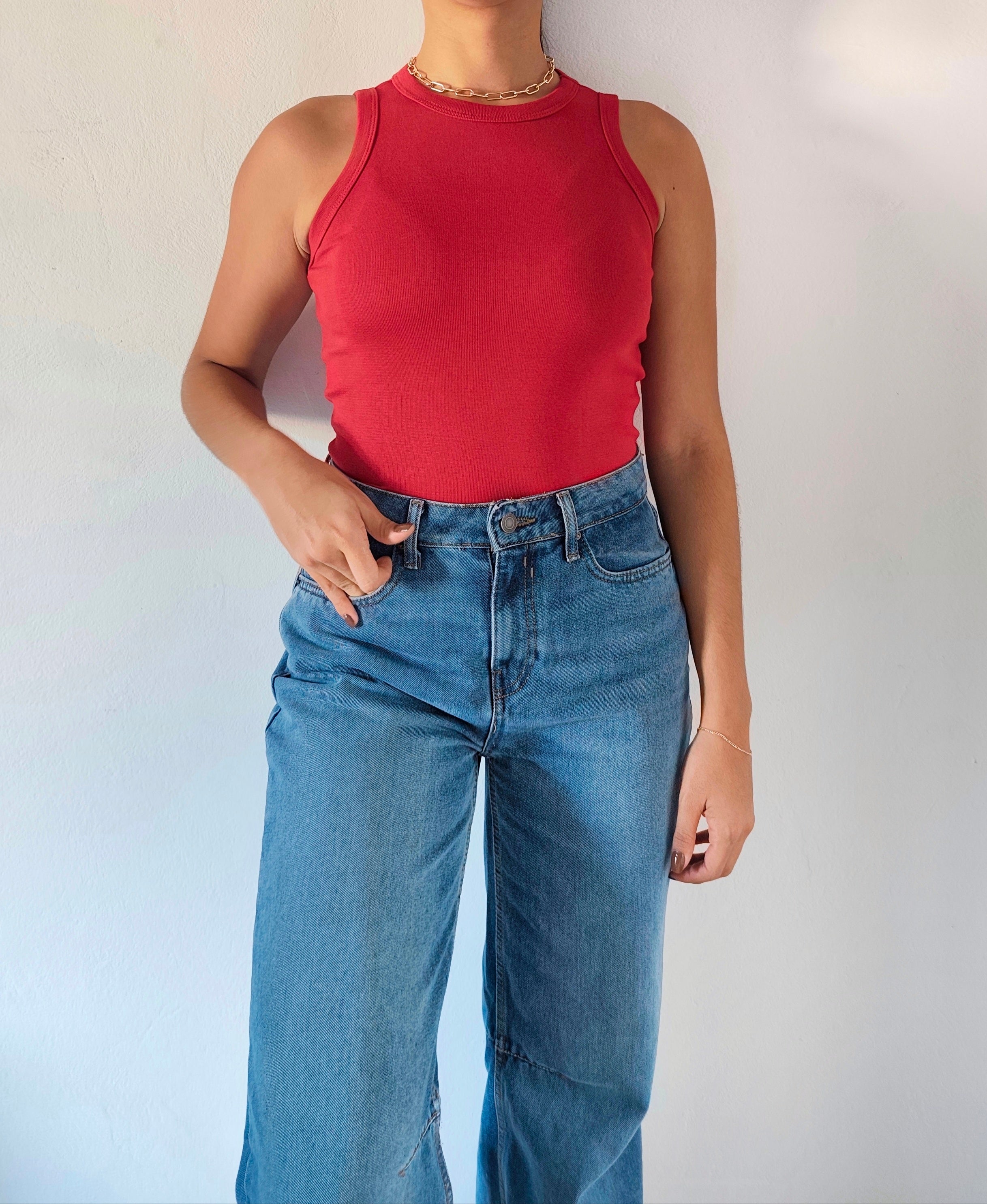 Tank top (blusa básica dama)