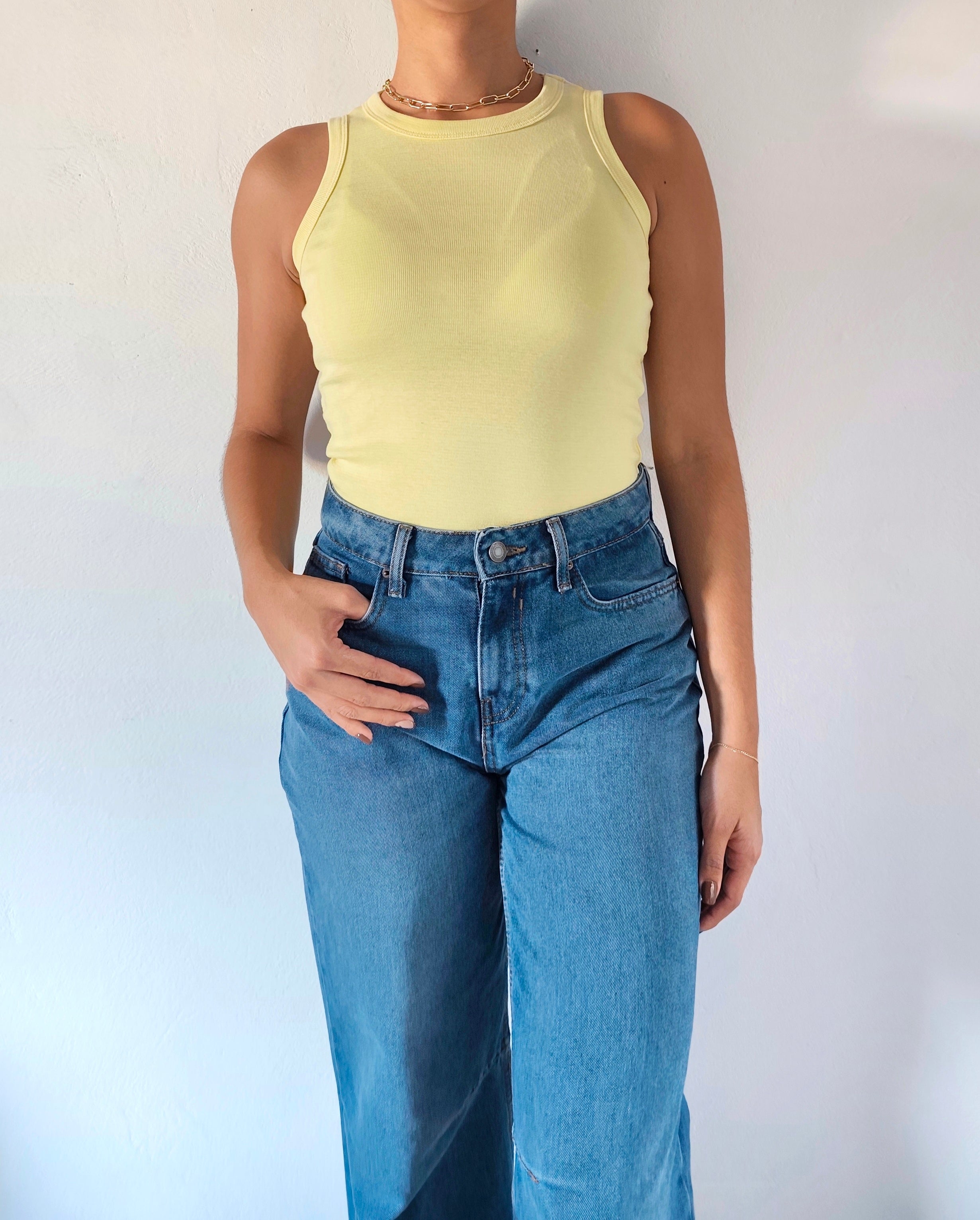 Tank top (blusa básica dama)