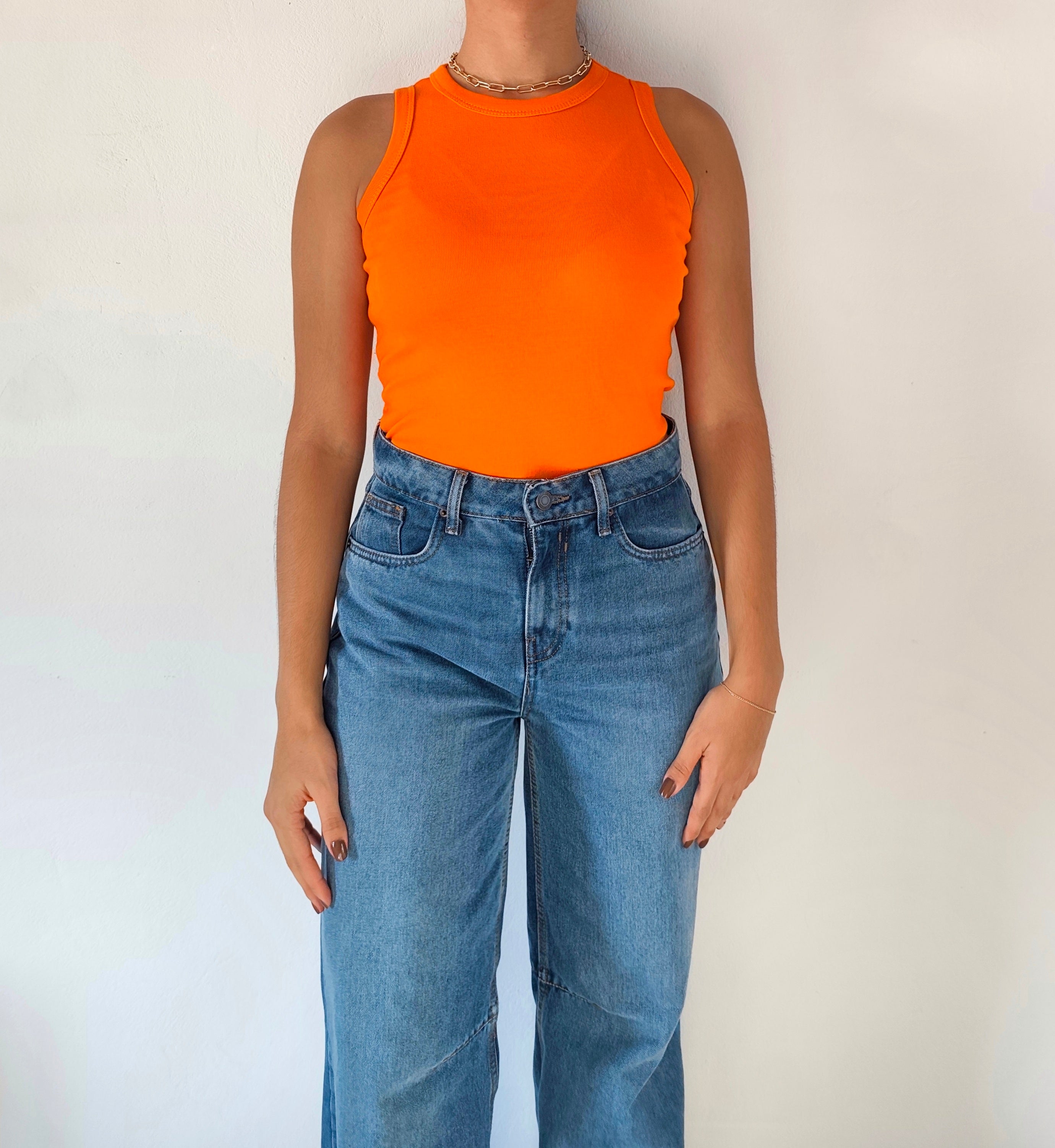 Tank top (blusa básica dama)