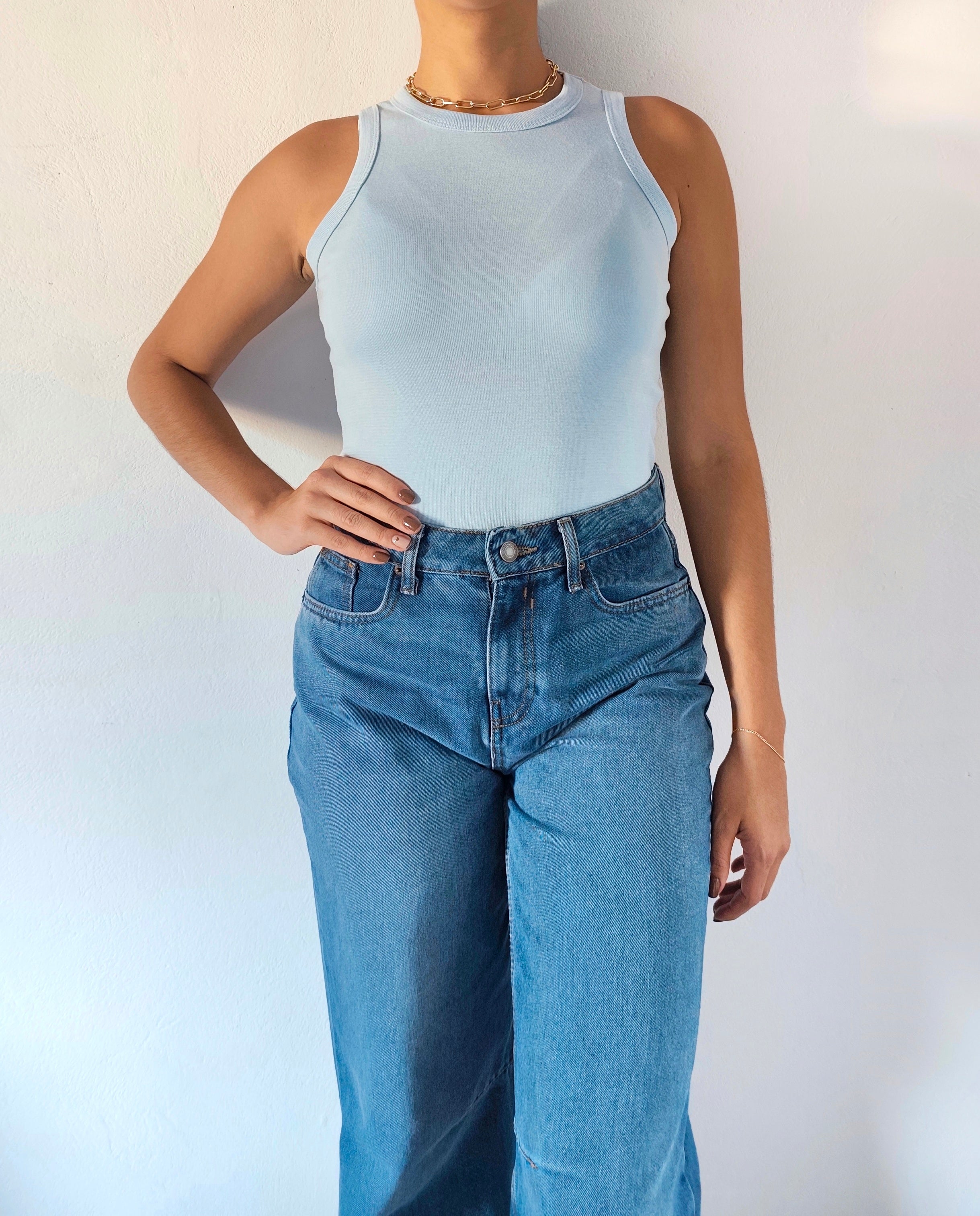 Tank top (blusa básica dama)